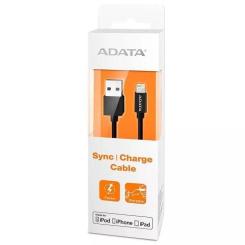 Дата кабель ADATA USB 2.0 AM to Lightning 1.0m MFI Black Фото 2