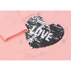 Кофта детская Breeze с аппликацией перевертышем "LOVE" Фото 3