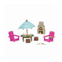 Игровой набор Li'l Woodzeez Терраса и камин Фото