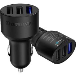 Зарядное устройство Tronsmart C3PTA QC3.0 42W Car Black Фото