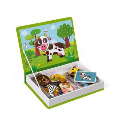 Развивающая игрушка Janod Магнитная книга Животные Фото 1