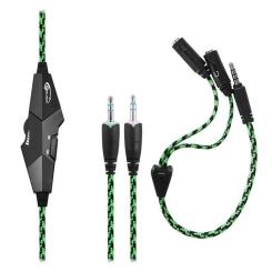 Наушники Gemix X-350 black-green Фото 3