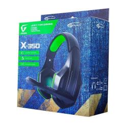 Наушники Gemix X-350 black-green Фото 4