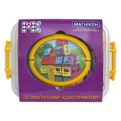 Конструктор Магнікон 84 детали Plastic box Фото 4