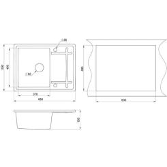 Мойка кухонная Minola MPG 1150-65 Классик Фото 1