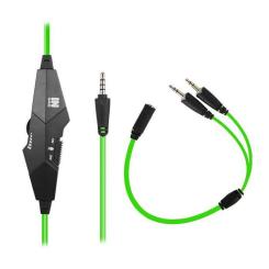 Наушники Gemix N1 Black-Green Gaming Фото 3