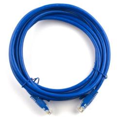 Патч-корд Ritar 1м, RJ-45, Cat.6, CU, медь, синий Фото