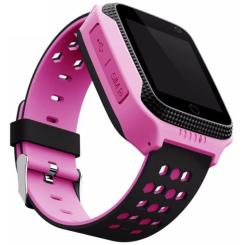Смарт-часы UWatch Q66 Kid smart watch Pink Фото 3