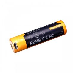 Аккумулятор Fenix 18650 2600 mAh micro usb зарядка Фото 2