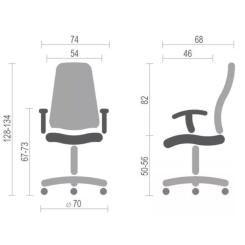 Кресло игровое Аклас Ретчет PL MB Черное Фото 5