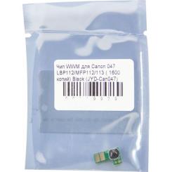 Чип для картриджа WWM CANON 047 Black 1.6K Фото 1