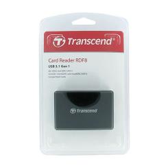 Считыватель флеш-карт Transcend USB 3.1 Black Фото 2