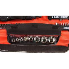 Набор инструментов Black&Decker автомобильный 71 предм. Фото 3