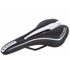 Седло Velotrade MTB " 270*140 чёрно-белый YF-1018 Фото
