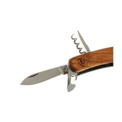 Нож Victorinox Delemont EvoWood 17, 85мм, орех Фото 3