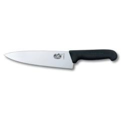 Кухонный нож Victorinox Fibrox разделочный 20 см, черный Фото