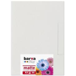 Фотобумага Barva А3, 120 g/m2, matt, 50арк Фото