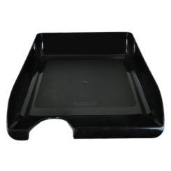 Лоток для бумаг Buromax horizontal, black Фото