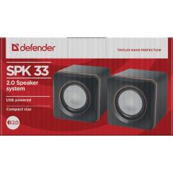 Акустическая система Defender SPK 33 Black Фото 1