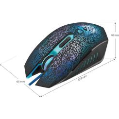 Мышка Defender Shock GM-110L Black Фото 5