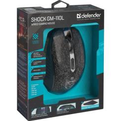 Мышка Defender Shock GM-110L Black Фото 6