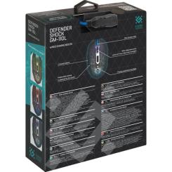 Мышка Defender Shock GM-110L Black Фото 7