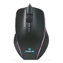 Мышка REAL-EL RM-747 USB Black Фото 3