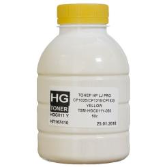 Тонер HG HP CLJ CP1025/1215/1525 50г YELLOW Фото