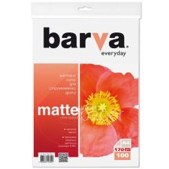 Фотобумага Barva A4 Everyday Matte 170г, 100л Фото