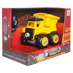 Конструктор Microlab Toys Строительная техника - грузовик Фото 2