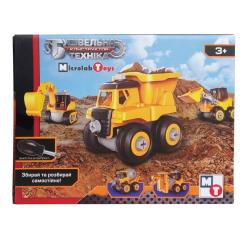 Конструктор Microlab Toys Строительная техника - грузовик Фото 3