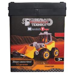 Конструктор Microlab Toys Строительная техника - трактор Фото 1