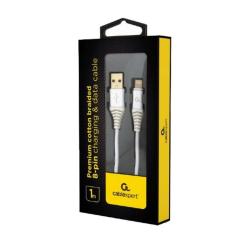 Дата кабель Cablexpert USB 2.0 AM to Lightning 1.0m Фото 1