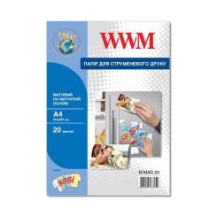 Фотобумага WWM A4 magnetic, matte, 20л Фото