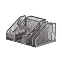 Подставка для мелочей Buromax 210x150x100 мм, wire mesh, silver Фото