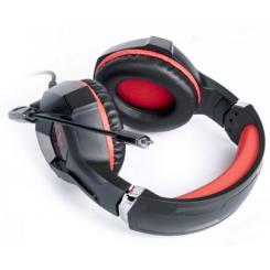 Наушники REAL-EL GDX-7575 Black/Red Фото 1