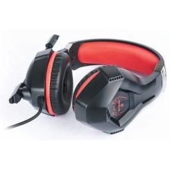 Наушники REAL-EL GDX-7575 Black/Red Фото 2