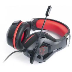 Наушники REAL-EL GDX-7575 Black/Red Фото 6