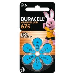Батарейка Duracell для слуховых аппаратов размер 675, 6 шт. в упаковк Фото 1
