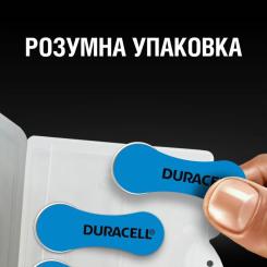 Батарейка Duracell для слуховых аппаратов размер 675, 6 шт. в упаковк Фото 3