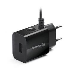 Зарядное устройство REAL-EL CH-217 black Фото 2
