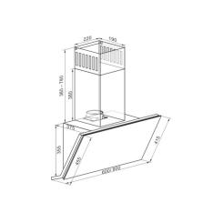Вытяжка кухонная Kaiser AT9430FECO Фото 3