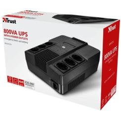 Источник бесперебойного питания Trust Maxxon 800VA UPS Фото 3