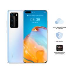 Мобильный телефон Huawei P40 Pro 8/256GB Ice White Фото