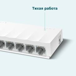 Коммутатор сетевой TP-Link LS1008 Фото 4