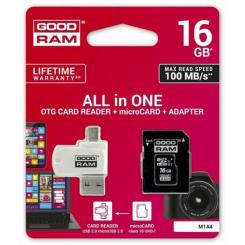 Карта памяти Goodram 16Gb microSDHC class 10 UHS-I Фото 1