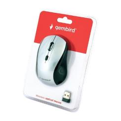 Мышка Gembird MUSW-4B-02-BS White Фото 2