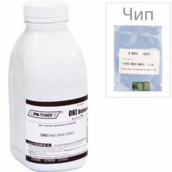 Тонер WWM OKI B401/B441/B451, 75г +chip2.5K, Black Фото