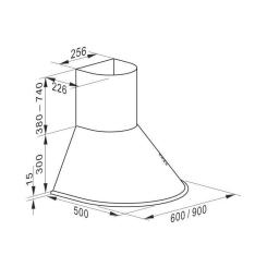 Вытяжка кухонная Kaiser A9423BEECO Фото 1