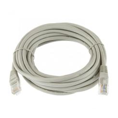 Патч-корд Kingda 5м, UTP, cat.6, CU, 24AWG, grey Фото